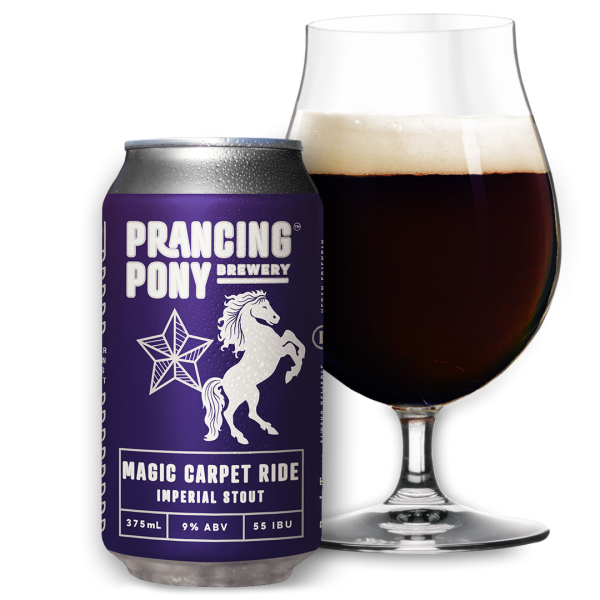 Magic carpet ride stout prancing pony brewery