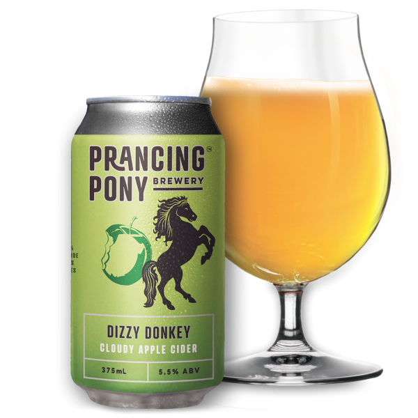 Dizzy Donkey Apple Cider Prancing Pony Brewery