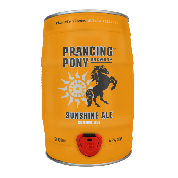Sunshine Ale Mini Keg Prancing Pony Brewery